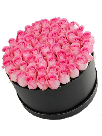 Bucket Flower with 60 Roses